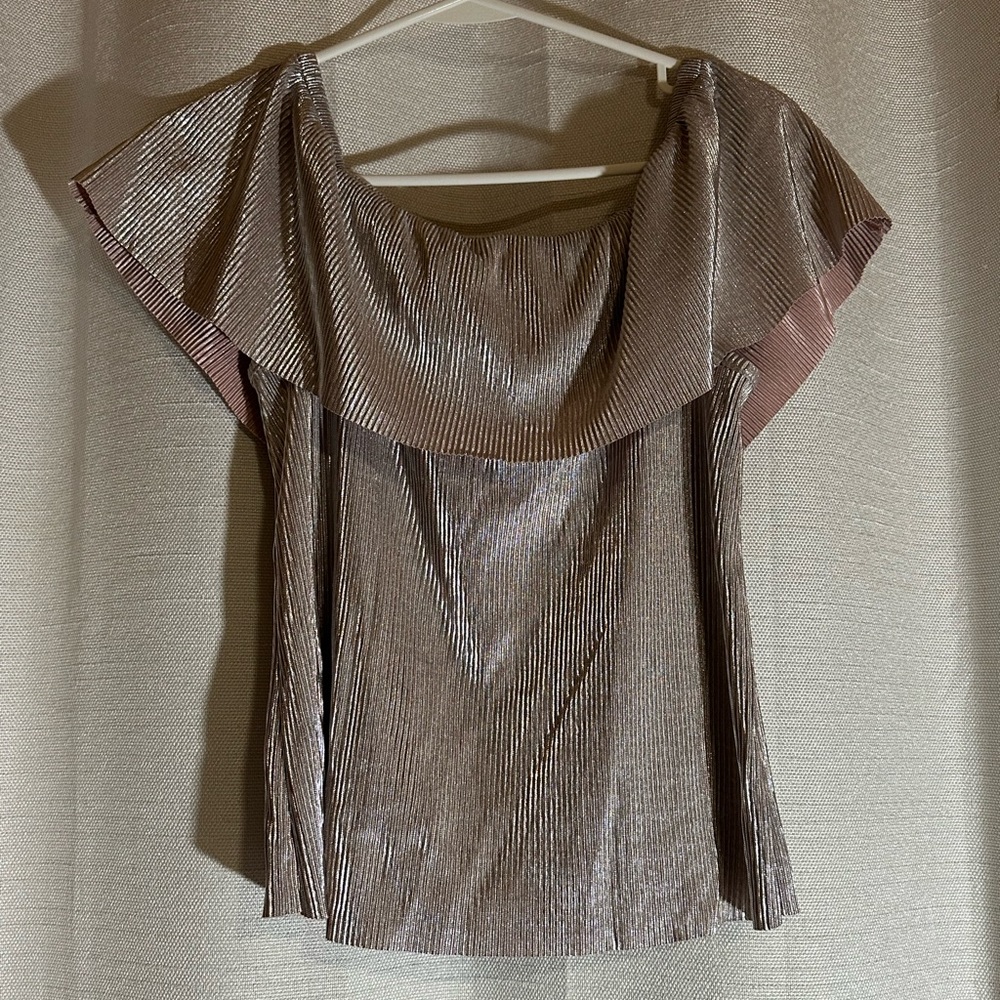 Silver Shimmer Top
